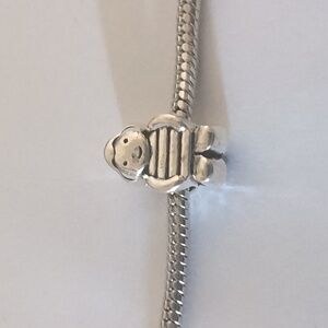 Silver Boy Charm for Pandora Style‎ Bracelet
